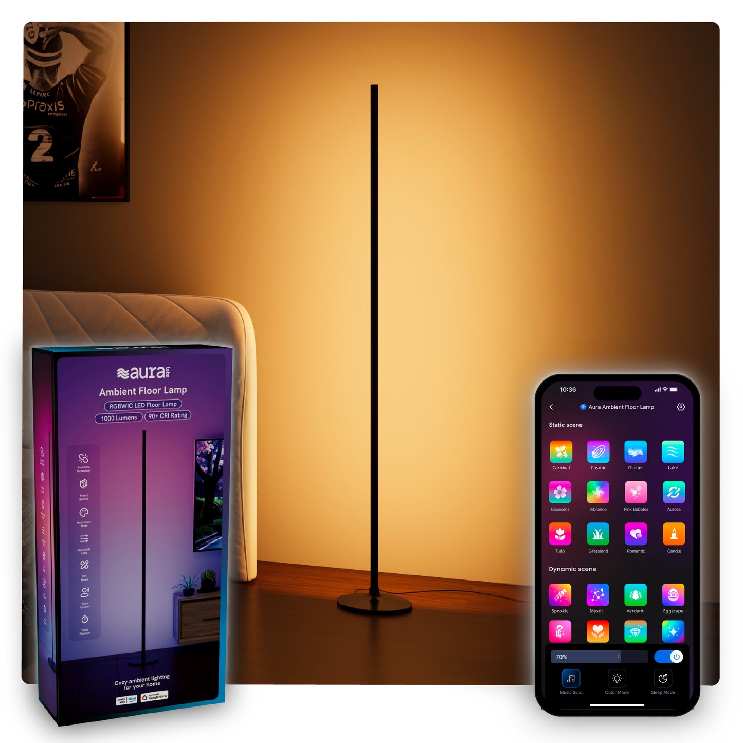 Aura Ambient Floor Lamp