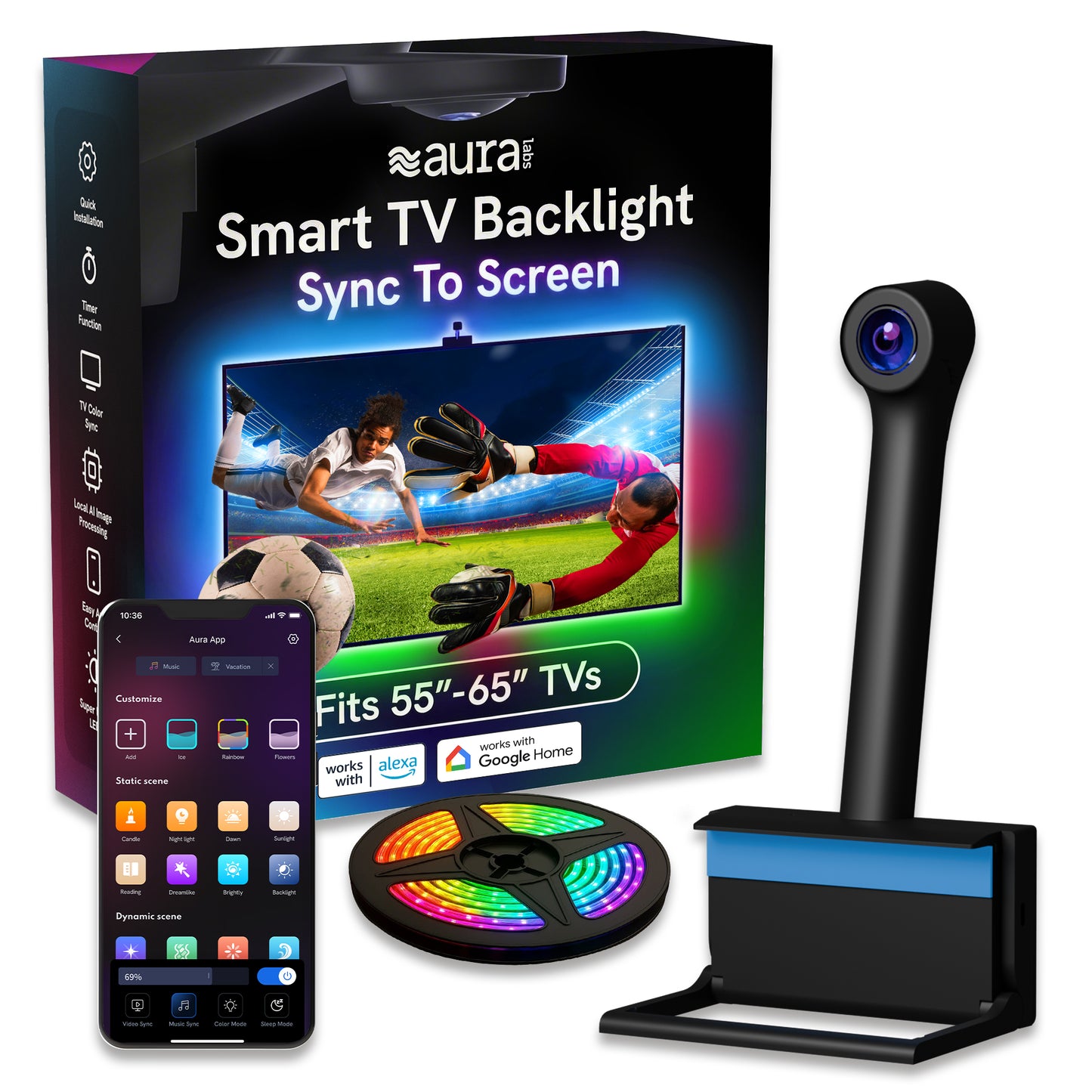 Aura Smart TV Backlight